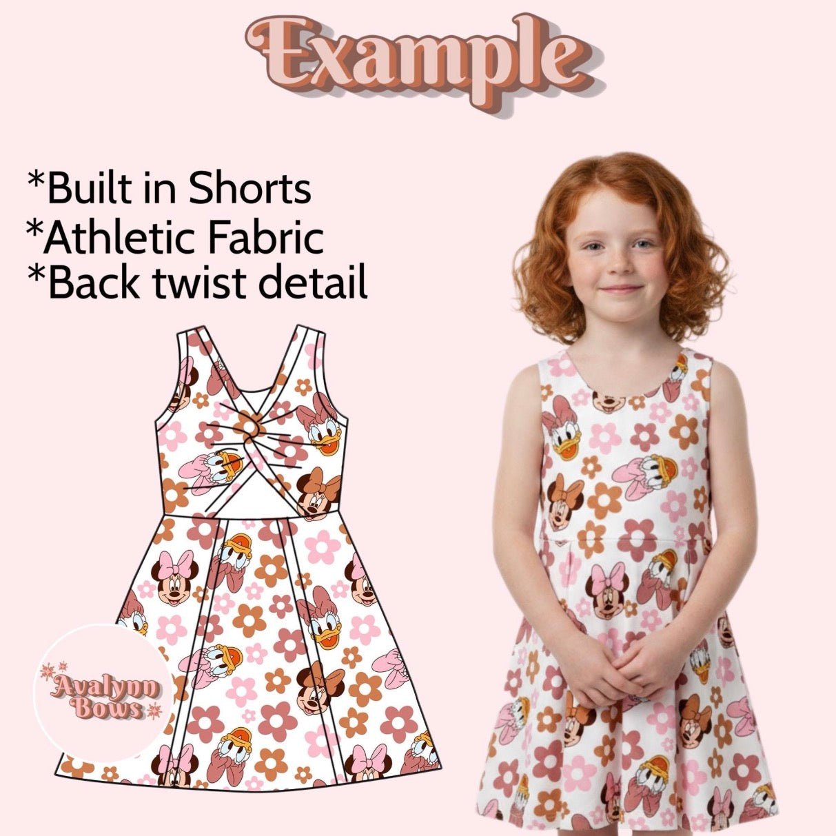 Safari Mouse| Activewear Dress