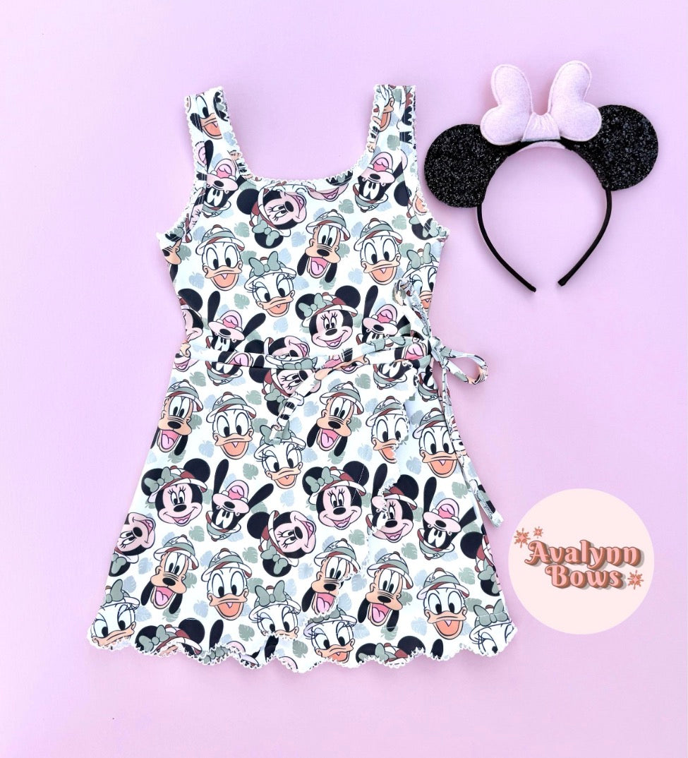 Safari Mickey| Activewear Dress