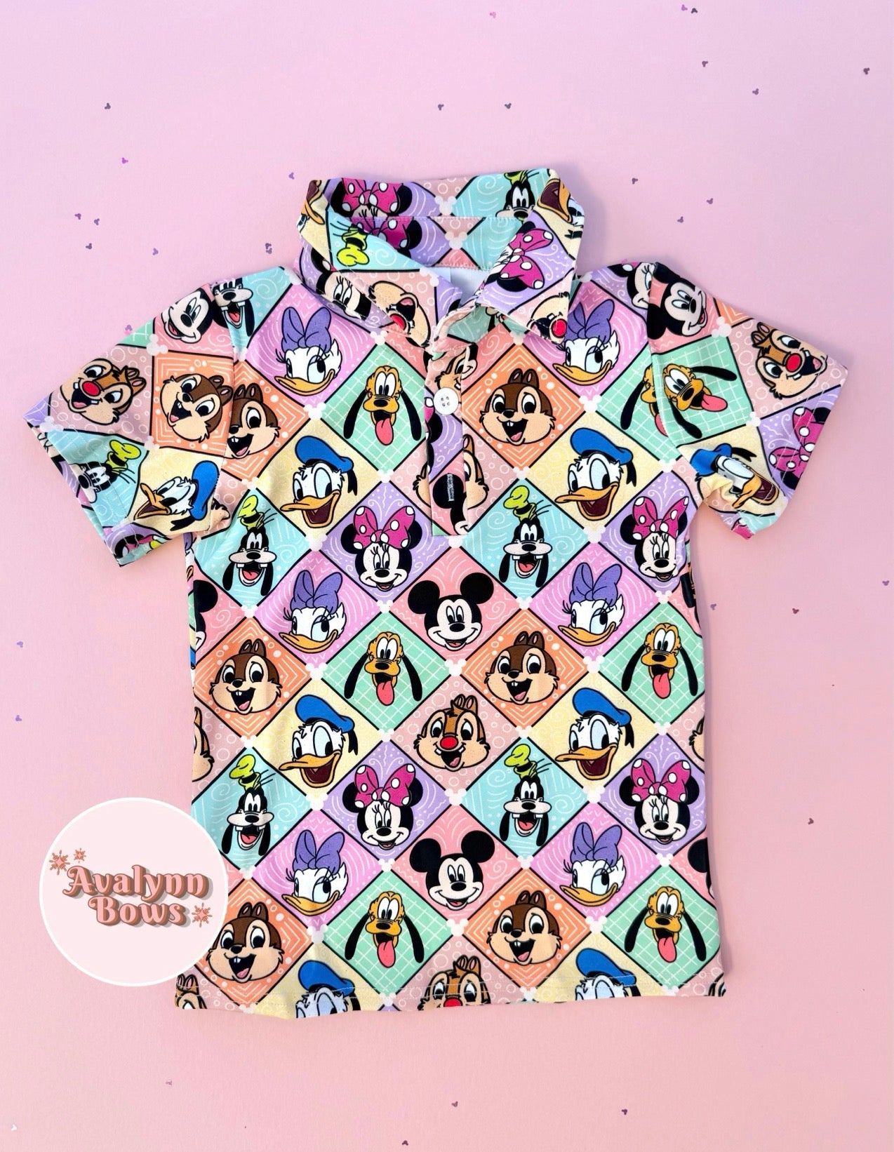 Retro Mouse| Activewear Shirt