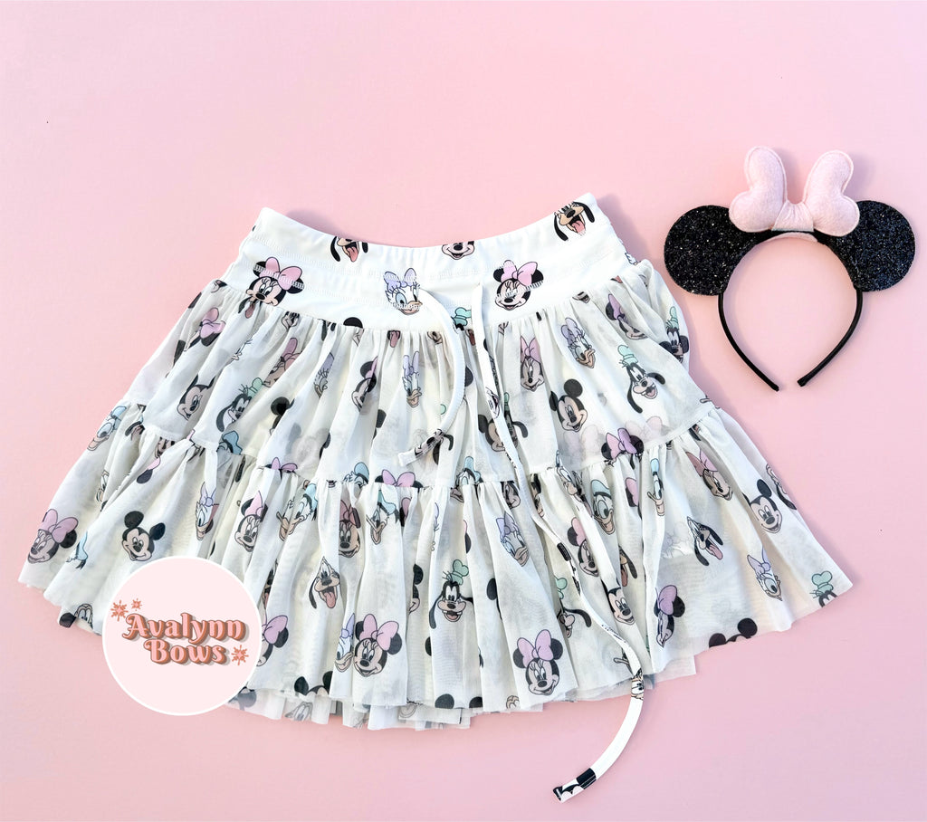 Pastel Mouse| Skort