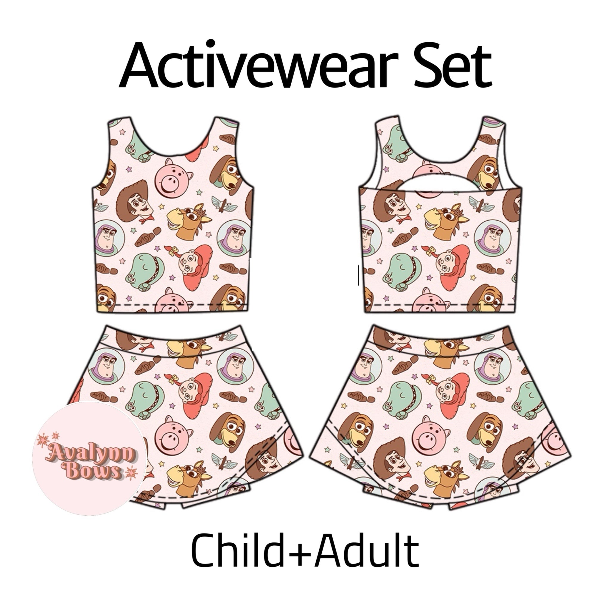 Toys| Activewear Set Preorder Ships Late July