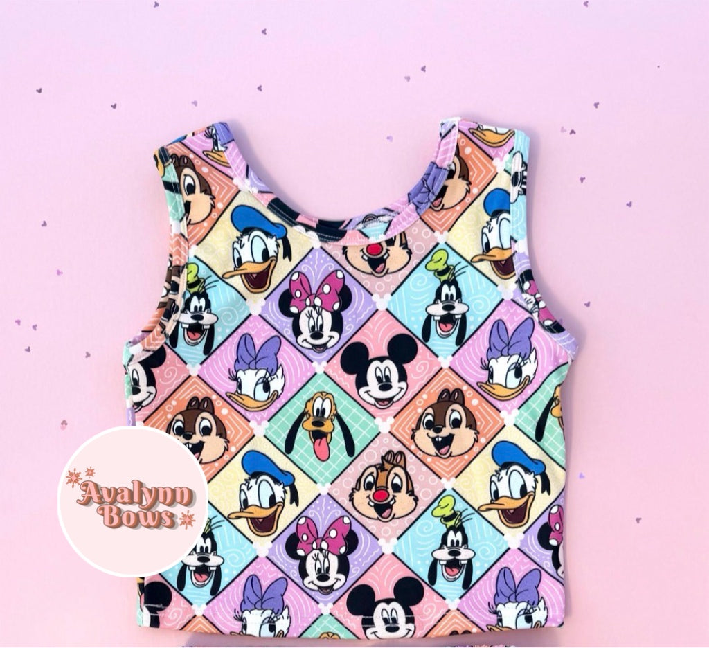 Mouse & Friends | Activewear Tank